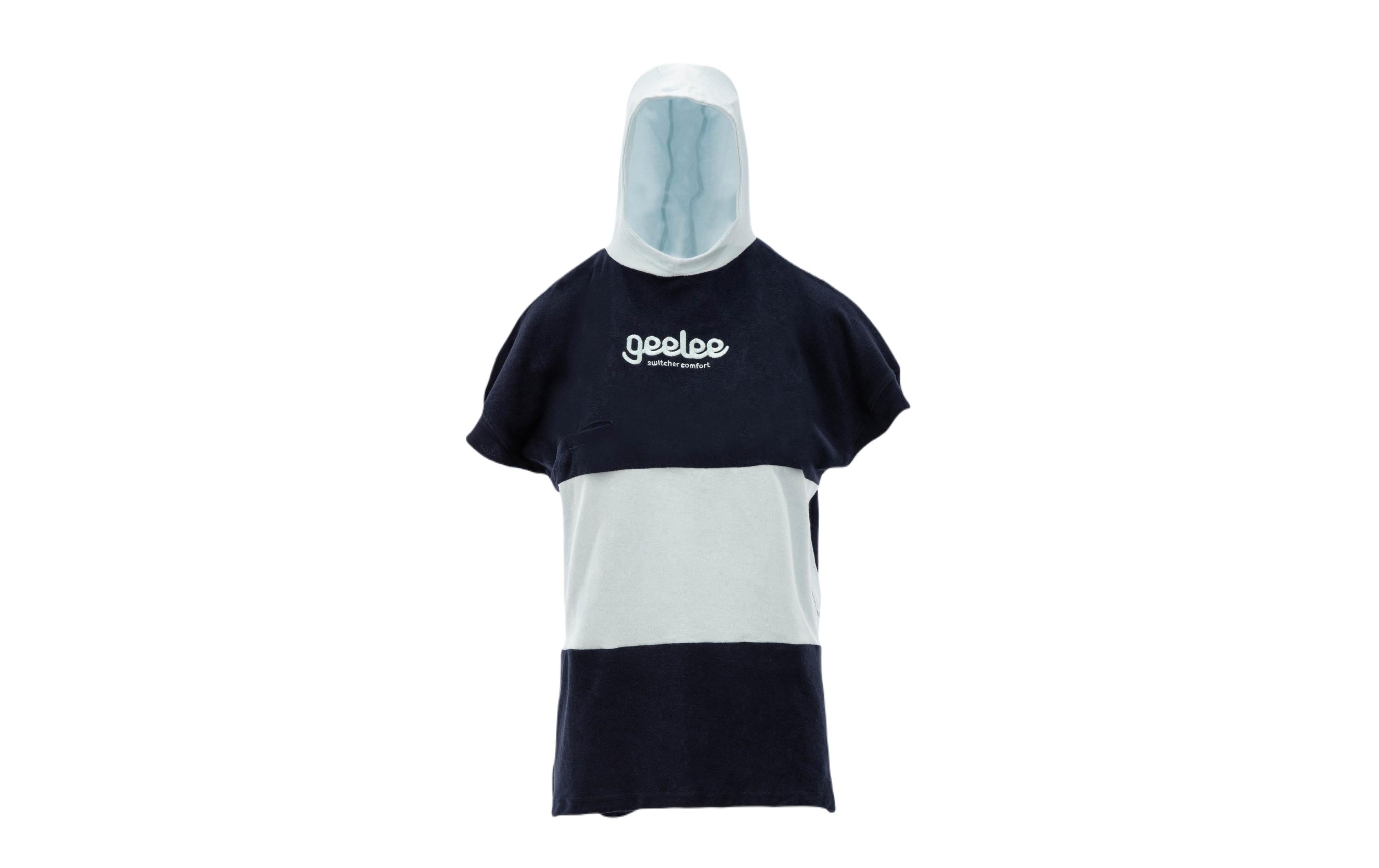 Switcher Badeponcho Geelee Beach Kids Marine/Angelite, One Size