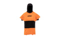 Switcher Badeponcho Geelee Beach Kids Flame/Black, One Size