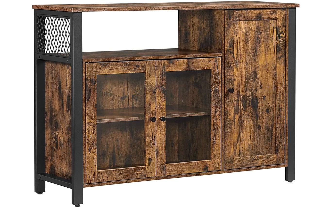 VASAGLE Sideboard mit 3 Türen