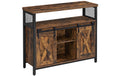 VASAGLE Sideboard mit 2 Schiebetüren