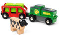 BRIO Farm Battery Train