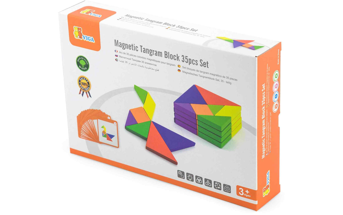 Viga Bauklötze Magnetic Tangram