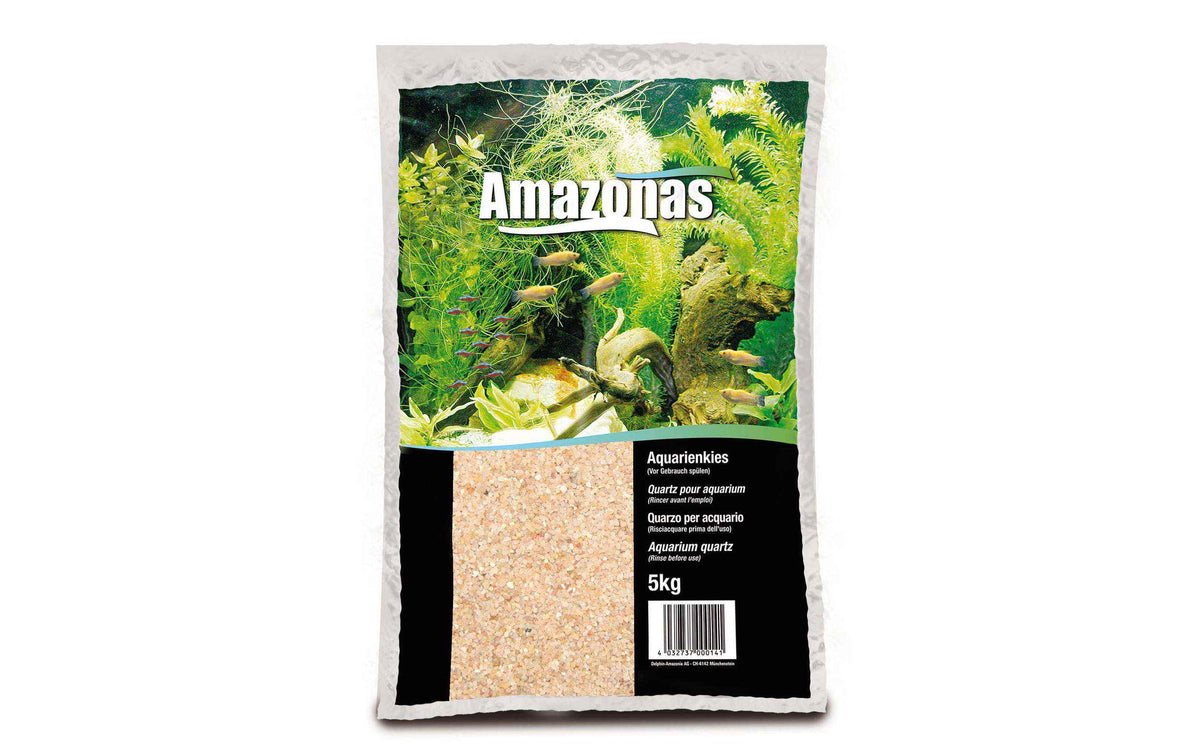 AMAZONAS Bodengrund Quarzsand 0-1 mm, 5 kg