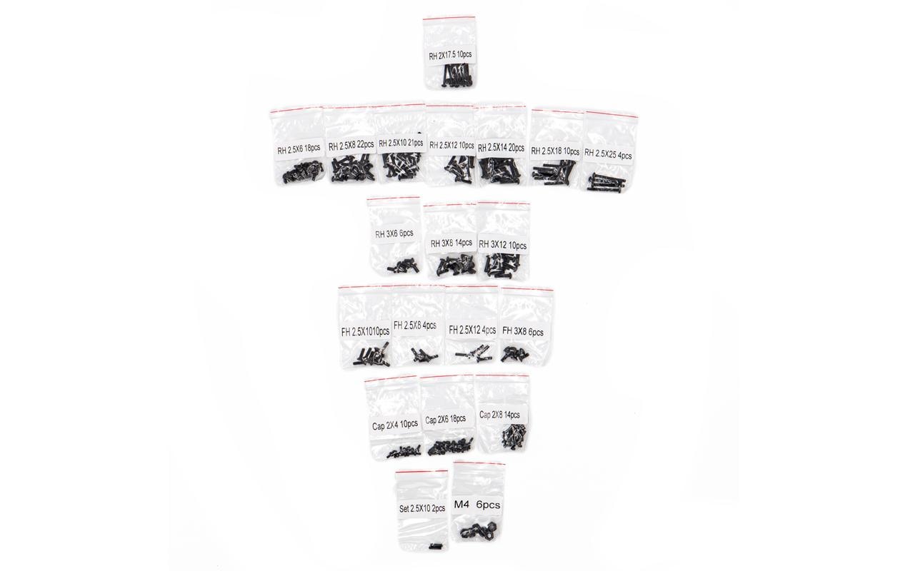 FUNTEK CR12 complety screws set