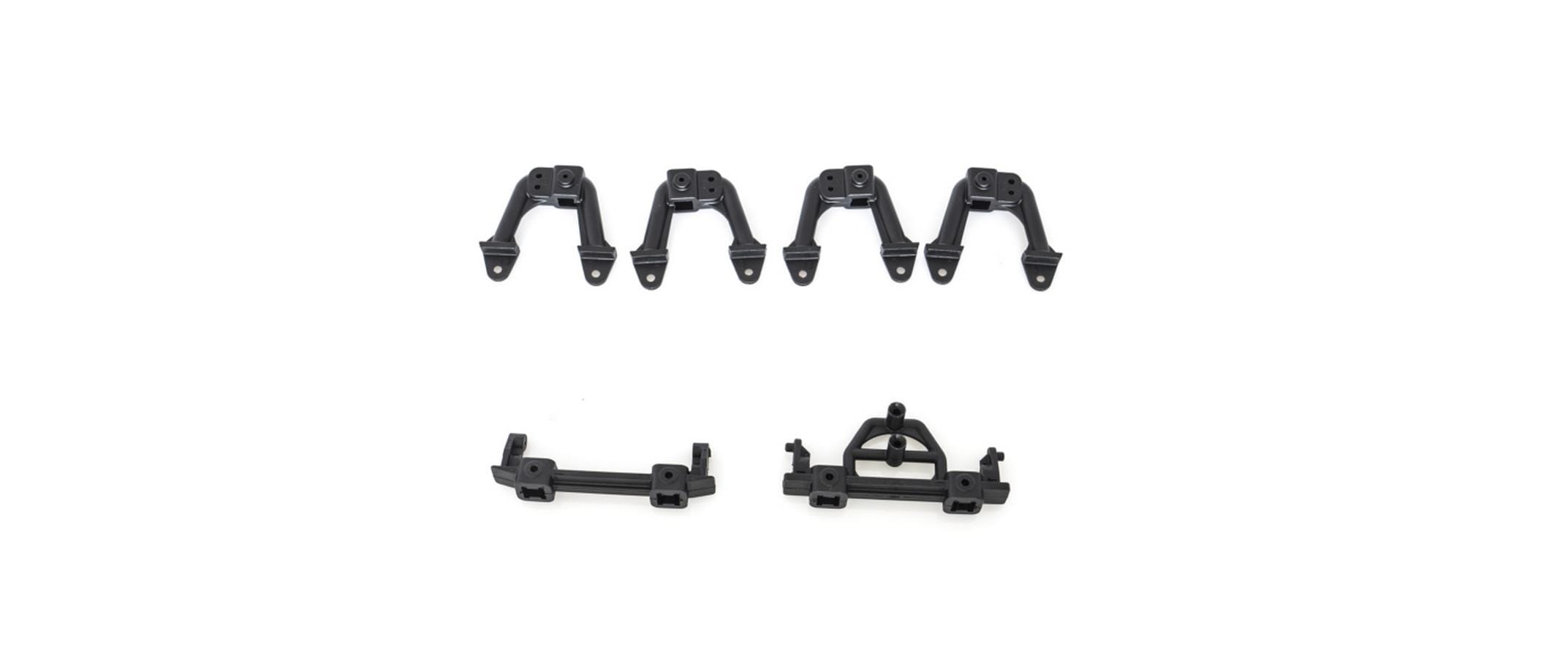 Hobbytech CRX Bumper Holder Shocks Hoop F&R