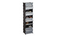 relaxdays Schuhschrank mit 10 Ebenen
