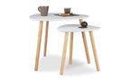 relaxdays Couchtisch 2er Set
