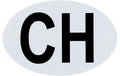 cartrend Hoheitszeichen «CH» magnetisch