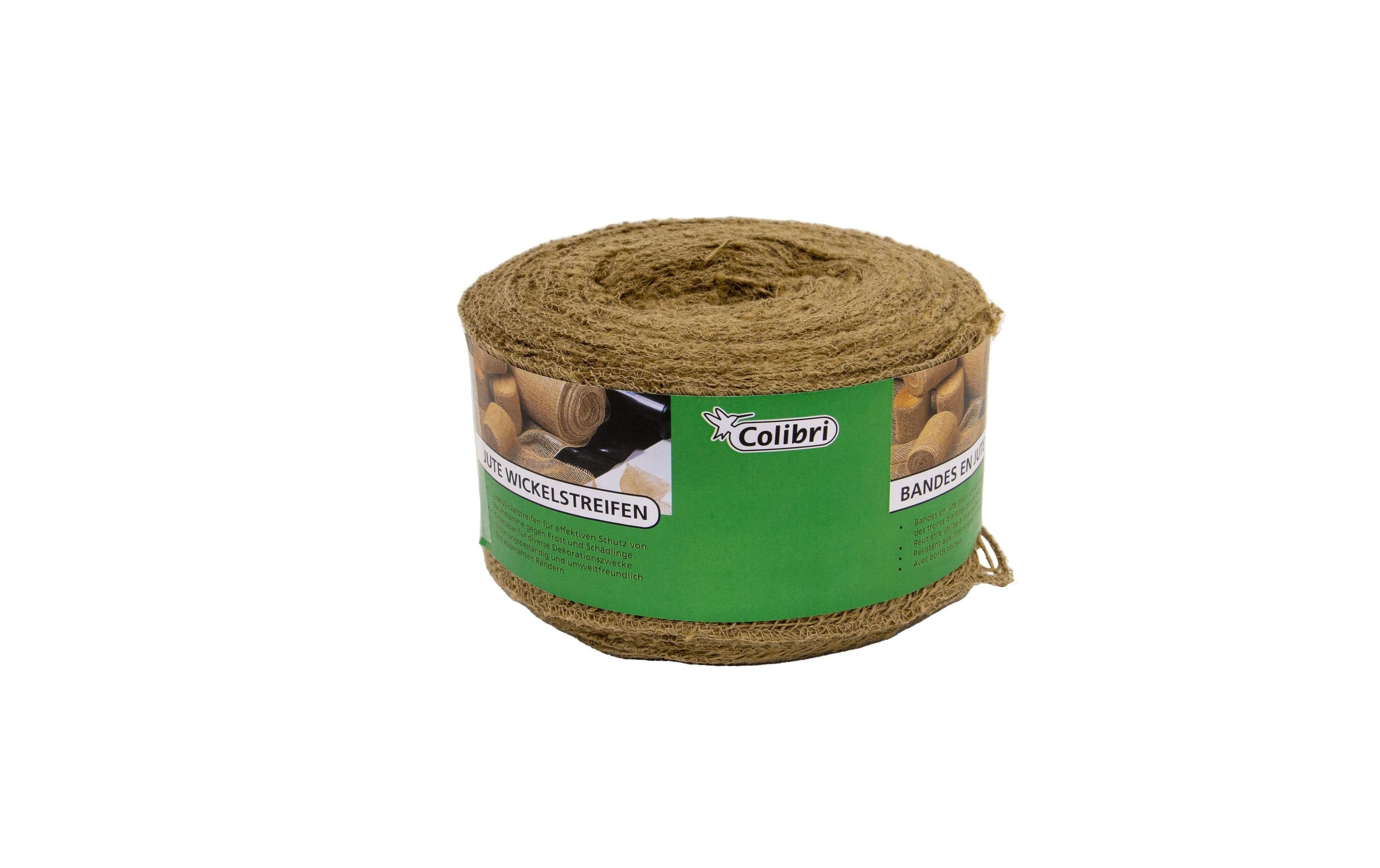 Colibri Wickelstreifen aus Jute natur