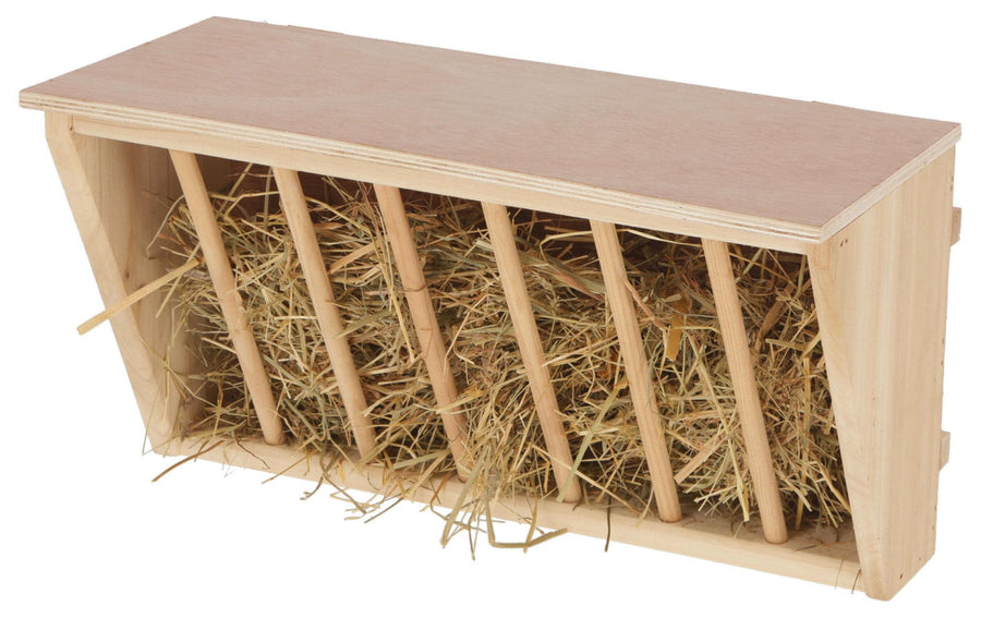 Kerbl Heuraufe mit Sitzbrett, 37 x 17 x 20 cm