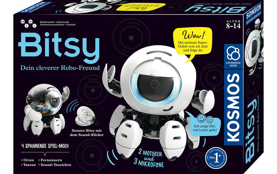 Kosmos Experimentierkasten Bitsy – Dein cleverer Robo-Freund