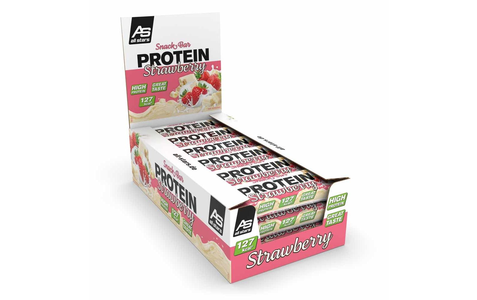 Protein Snack Bar 35g / 18 Riegel Strawberry, 18x Riegel