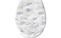 Kleine Wolke Toilettensitz Sardinas mit Absenkautomatik, Mehrfarbig
