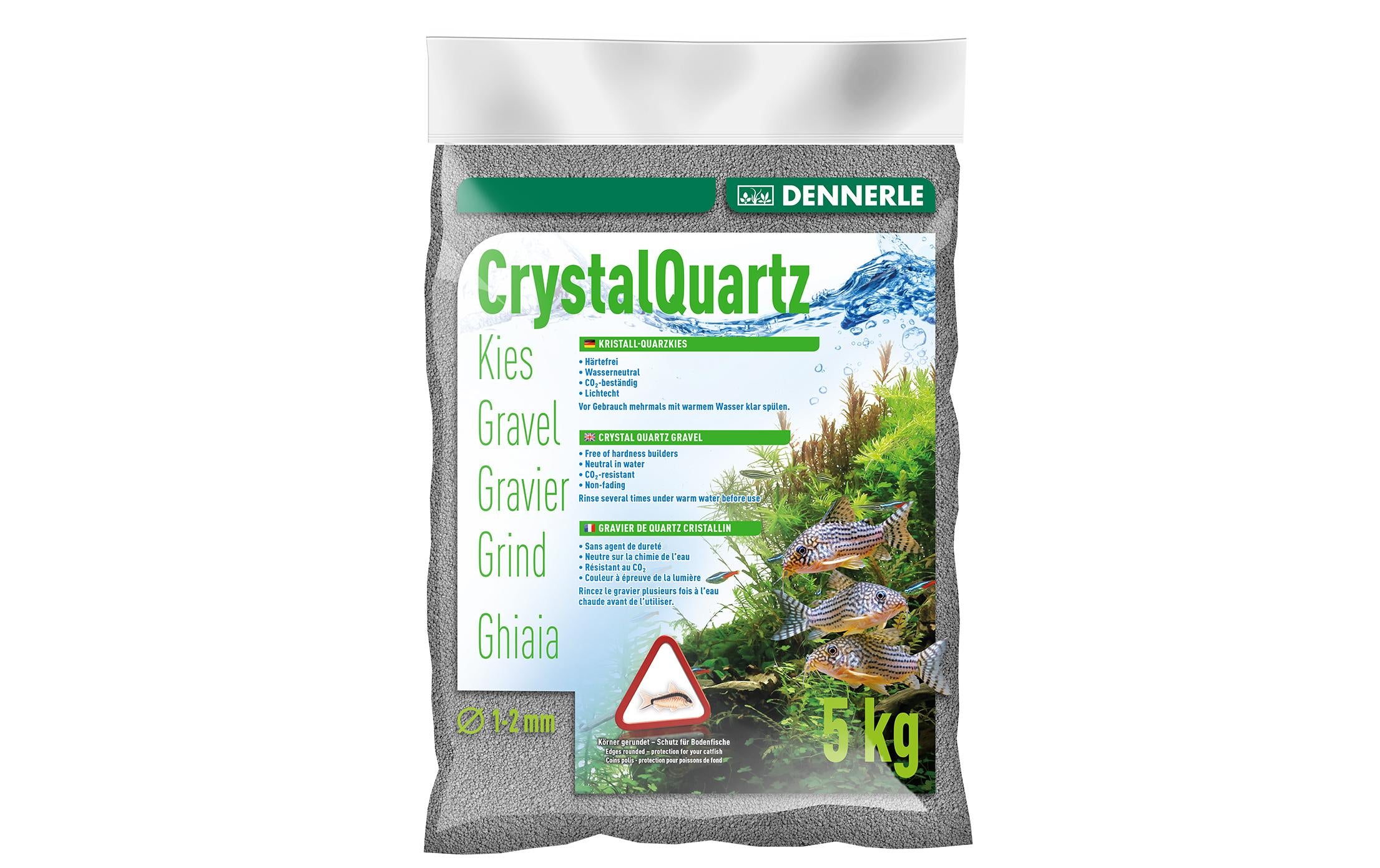 Dennerle Bodengrund Kristall-Quarzkies