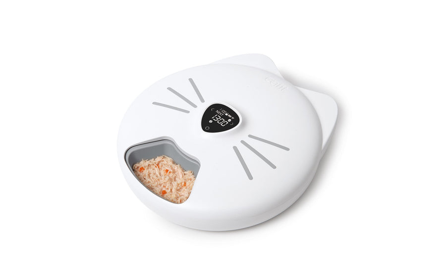 Catit Futterautomat Pixi Smart 6-Meal Weiss