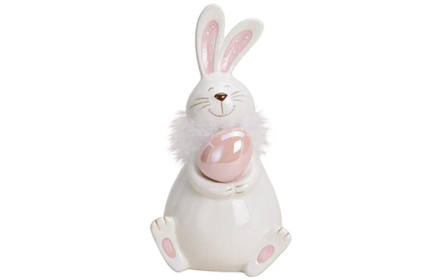 G. Wurm Hase Weiss, Hellrosa