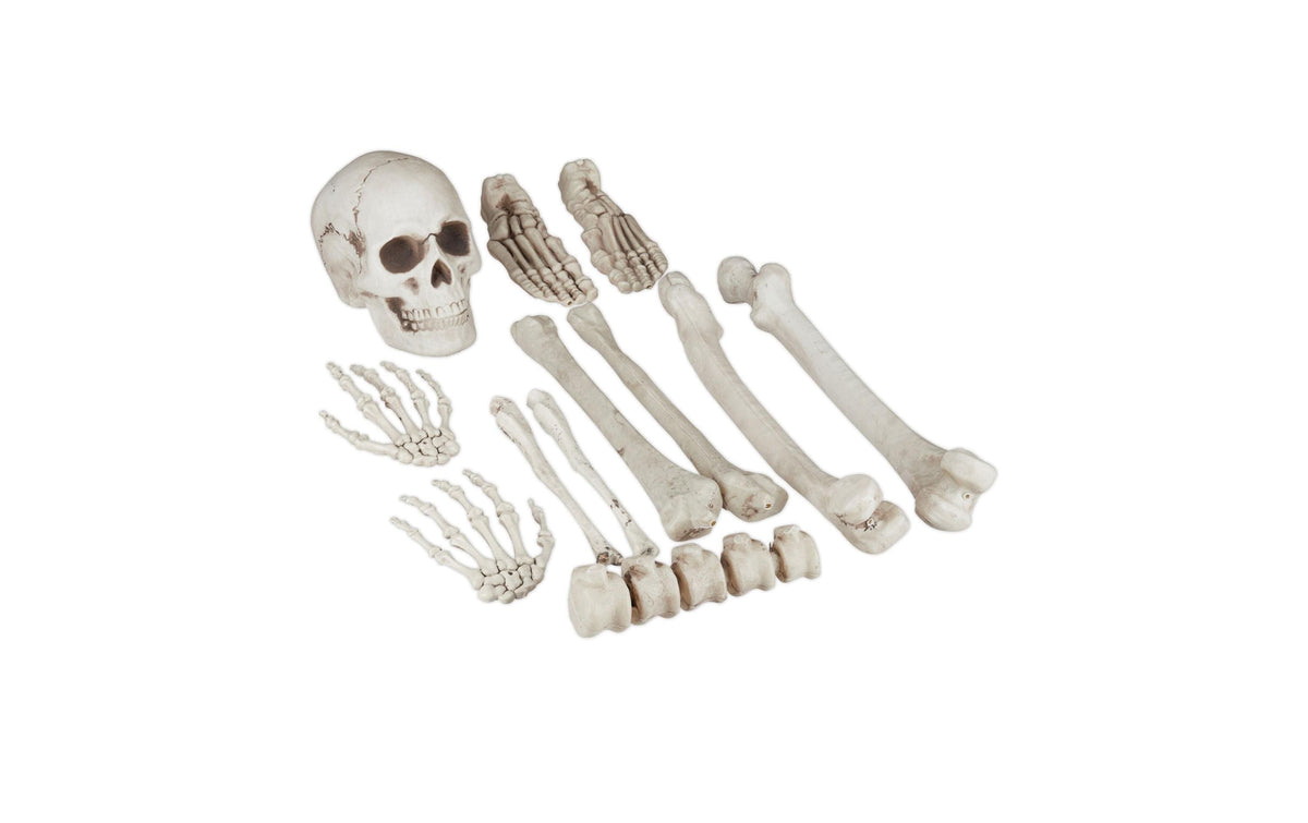 relaxdays Deko-Knochen 12-teiliges Set