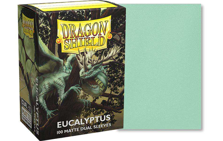 Dragon Shield Kartenhülle Dual Matte: Eucalyptus Standardgrösse 100
