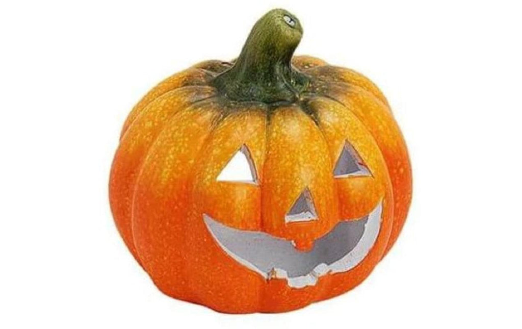 Windlicht Kürbis Orange – Halloween Aufsteller von G. Wurm
