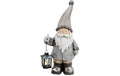 Weihnachtsfigur Nikolaus mit Laterne 24x47x16cm G. Wurm