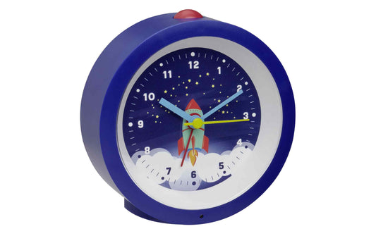 TFA Dostmann Wecker mit Kindermotiv Blau