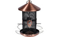 dobar Futterspender XXL, 20 x 20 x 32 cm, Metall, Kupfer
