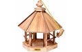 dobar green label Futterspender Caliente zum Aufhängen, 29 x 29 x 34 cm, Holz