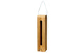 LUXUS-VOGELHAUS Futterspender für Wildvögel, 5 x 5 x 23 cm, Holz