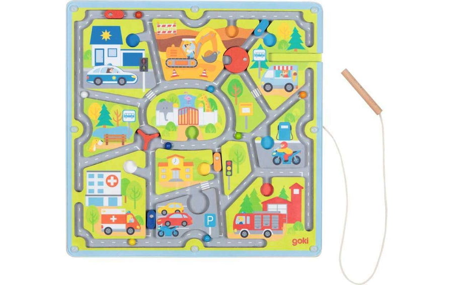 Goki Magnetlabyrinth Kleine Stadt