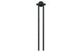 tesa Handtuchhalter 2-armig, Moon Black, Schwarz