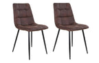 House Nordic Stuhl Middelfart Schwarz/Braun
