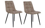 House Nordic Stuhl Middelfart Hellbraun/Schwarz