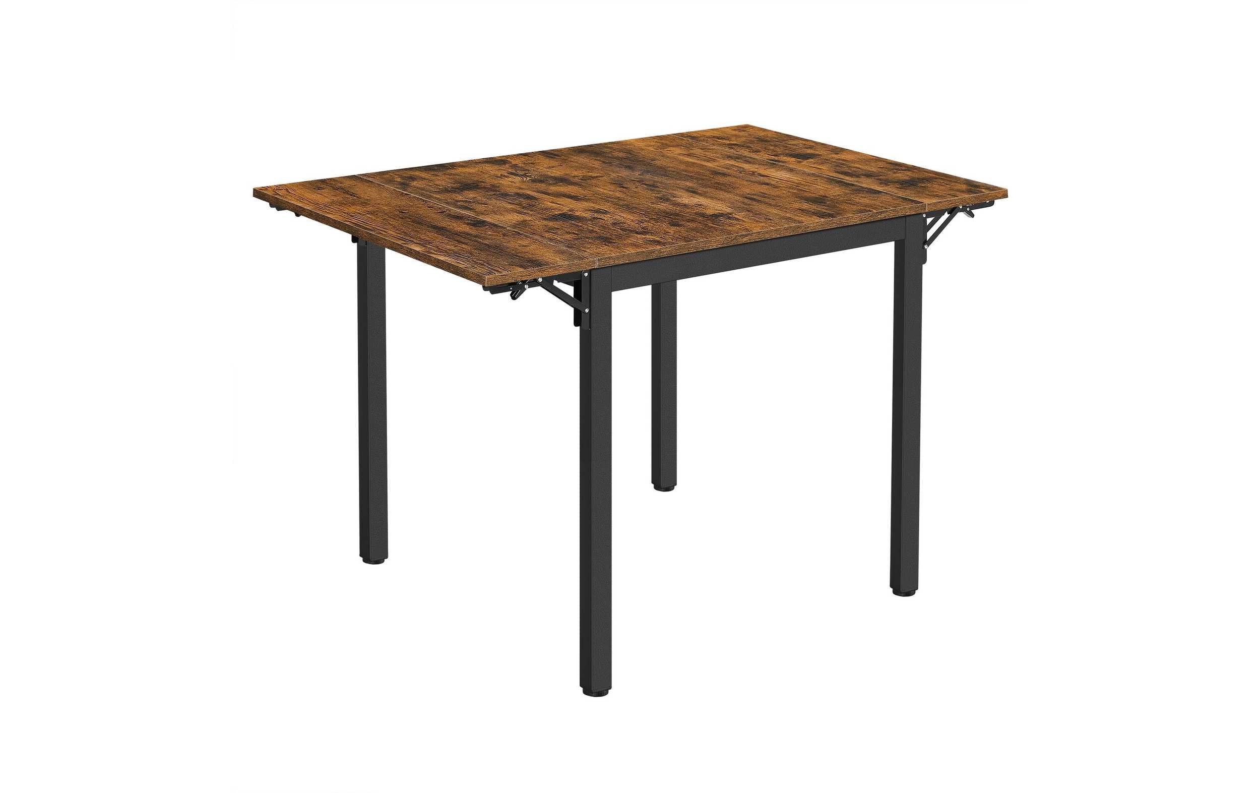 Vasagle Küchentisch Industriestil Schwarz/Braun