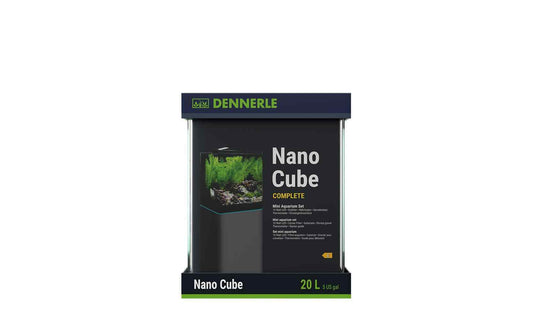 Dennerle Nano Cube Komplett-Aquarium, 20 Liter, in bedruckter Verpackung