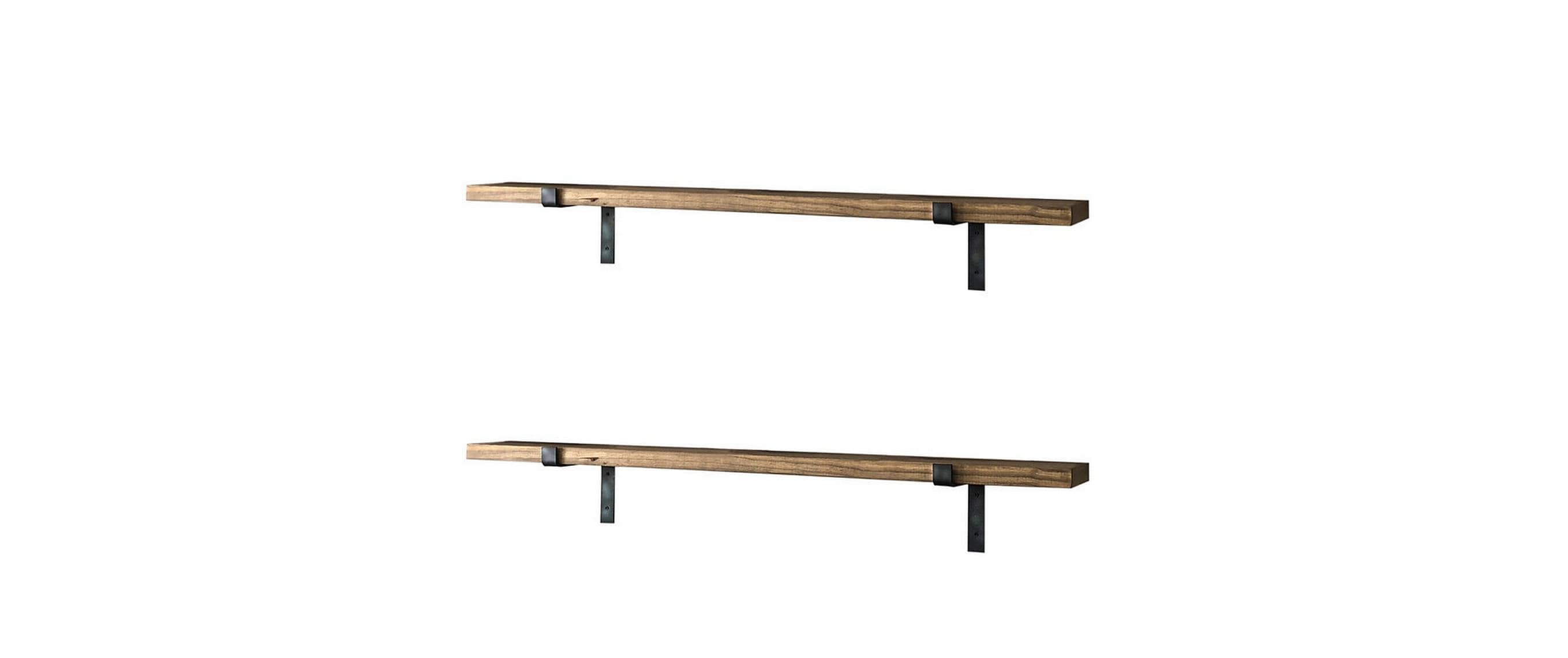 Woody Fashion Wandregal LAM006 2 Stück