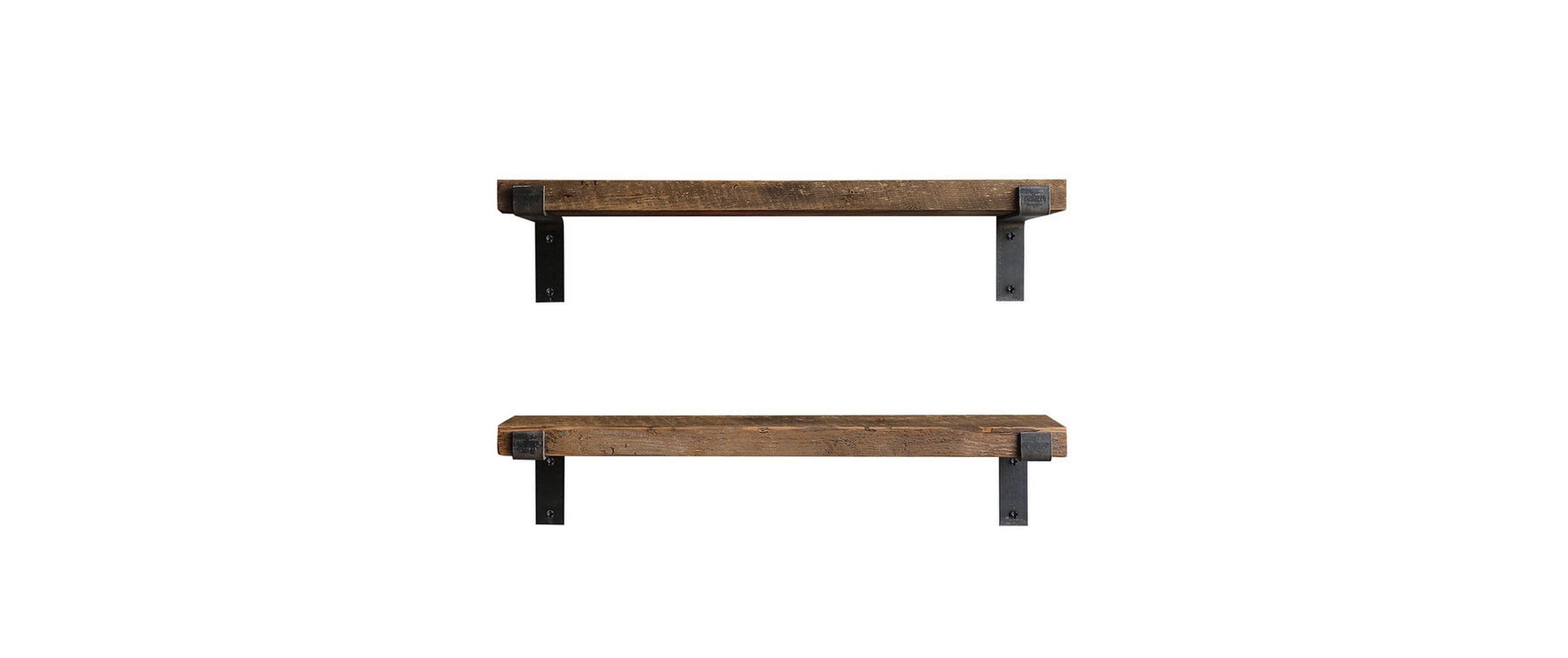 Woody Fashion Wandregal LAM004 2 Stück