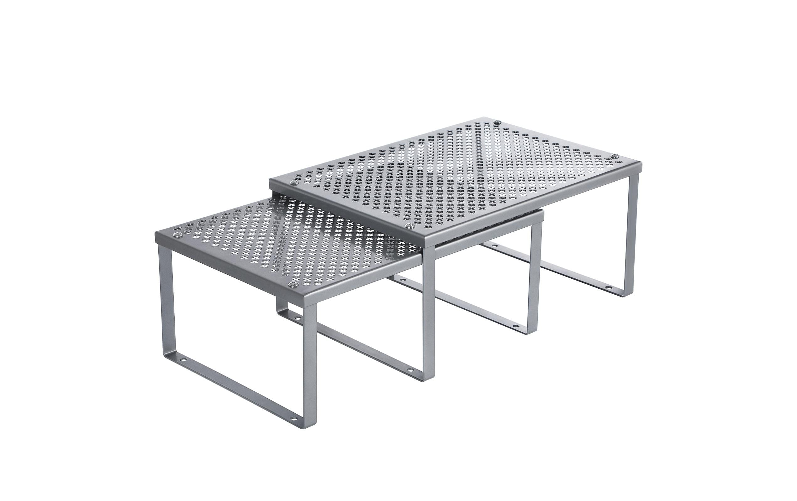 Songmics Regal, 2er Set aus Metalll Metall