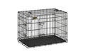 Feandrea Hundekäfig Metallbox Schwarz 92.5 x 57.5 x 64 cm Sport & Freizeit > Freizeit > Zubehör Feandrea