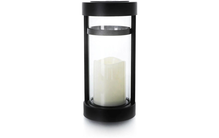 balthasar LED Solar Grablaterne Arimo, Weiss/Schwarz