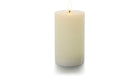 balthasar, LED Zylinderkerze Rillen, Creme