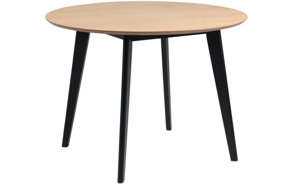 AC Design Esstisch Roxby Schwarz/Natur/Eiche