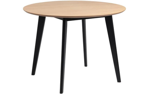AC Design Esstisch Roxby Schwarz/Natur/Eiche