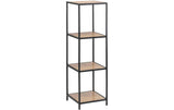 AC Design Regal Seaford MDF/Stahl, 35x37x119,5 cm
