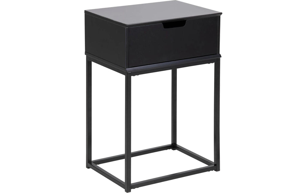 AC Design Nachttisch Mitra Schwarz
