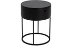 AC Design Nachttisch Polo Schwarz