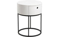 AC Design Nachttisch Polo Weiss
