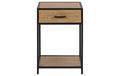 AC Design Nachttisch Seaford Wildeiche