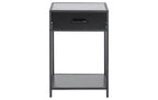 AC Design Nachttisch Seaford Schwarz