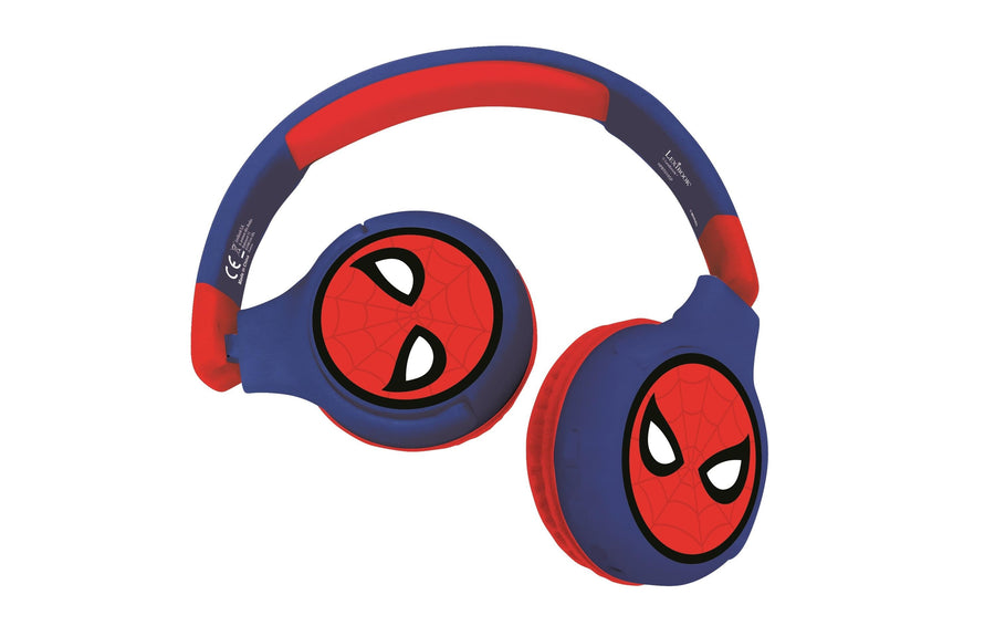 Lexibook Kinderkopfhörer Spider-Man 2-in-1-Bluetooth