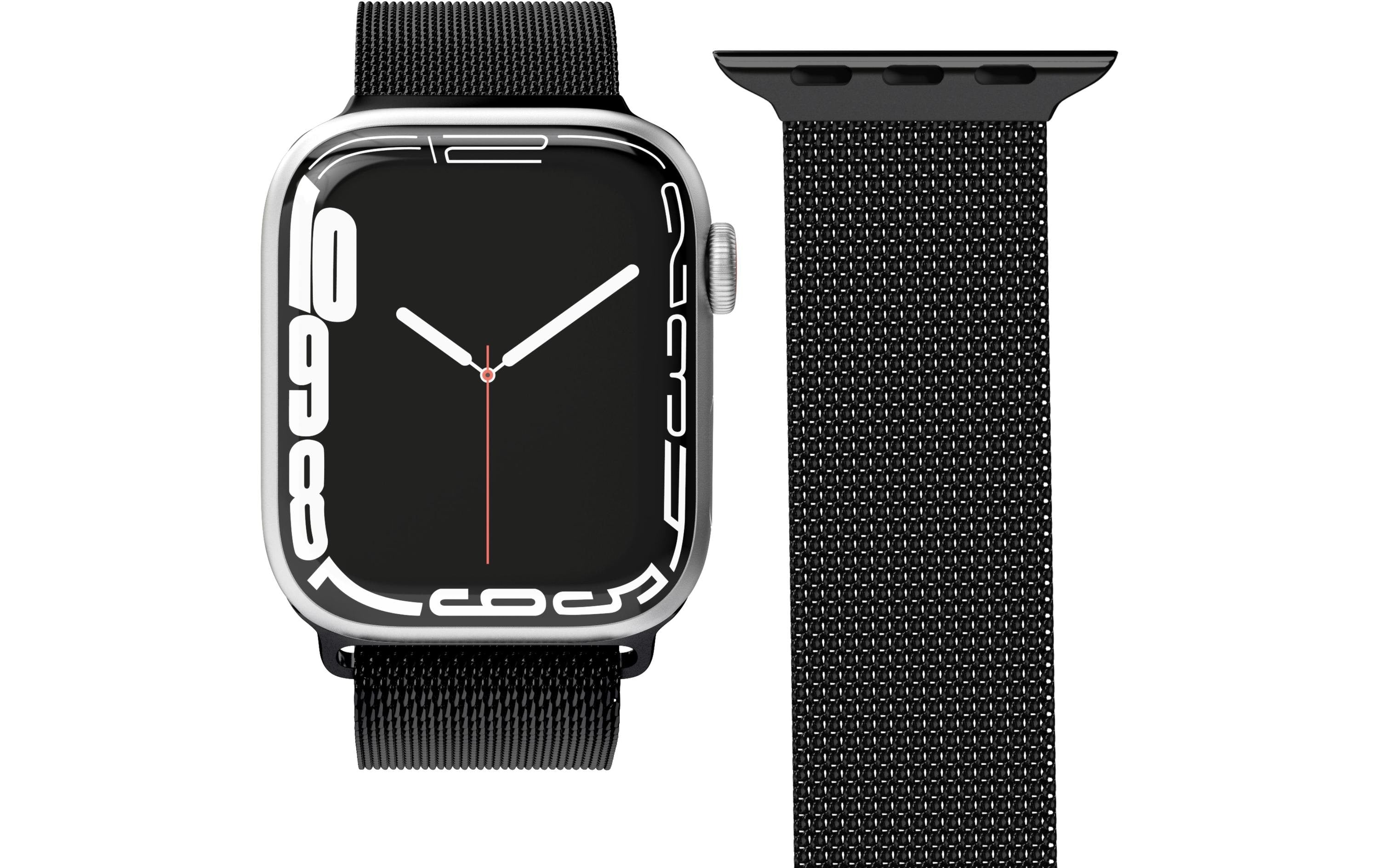 Vonmählen Armband Milanese Loop Apple Watch 40/41/42 mm Black